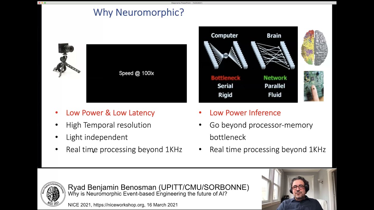 Why is neuromorphic event-based engineering the future of AI? | Ryad Benosman | 2021