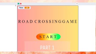 Scratch Tutorial : Road Crossing Game | Part 1 screenshot 1