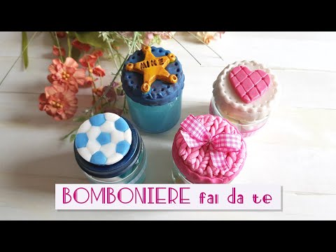 Bomboniere Fai Da Te Per Comunione Cresima Battesimo Nascita Bomboniera Bimba E Bimbo Youtube