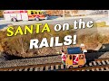 SPEEDERS! Railcars Painted in Fantastic Railroad Colors and Christmas Decor!