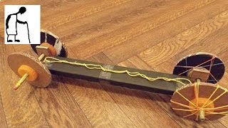 Rubber Band Powered Car #10 Revisited