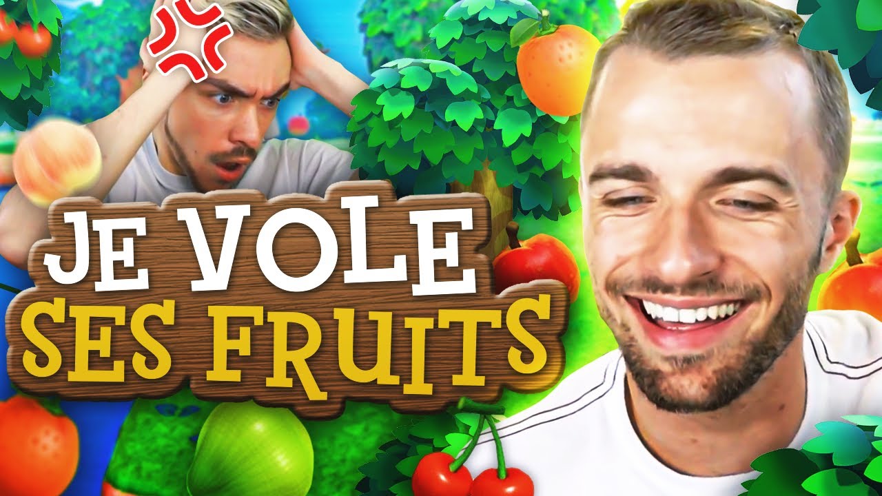 JE LUI VOLE TOUS SES FRUITS ! 😈 (Animal Crossing ft. Shytoos)