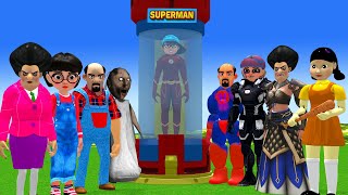 Scary Teacher 3D vs Squid Game Do Good Work Transform Superhero Rescue World 5 Times Challenger by Scary Teacher Rainbow 60,579 views 4 weeks ago 32 minutes