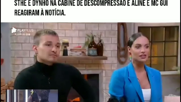 MC Gui e Aline ficam chocados com as informações ( Cabine de Descompressão)