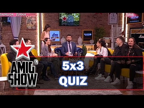 5×3 Quiz – Ami G Show S12 – E24