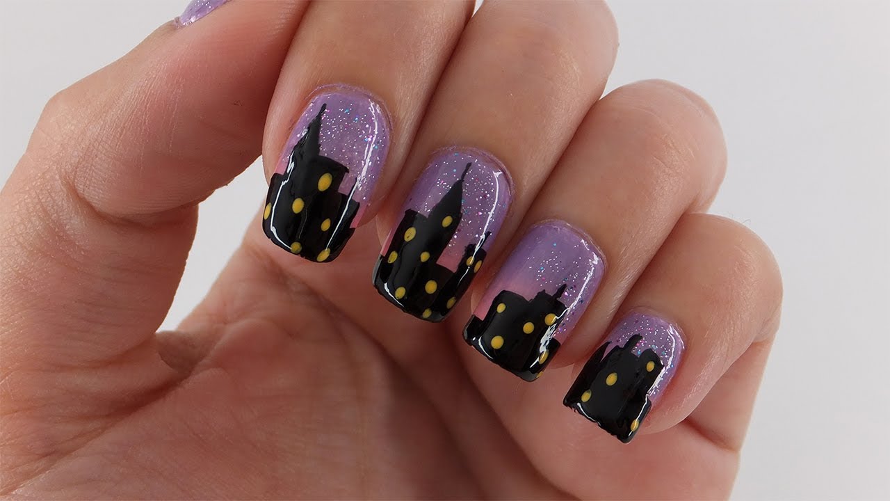 Cityscape Nail Art Design - wide 5