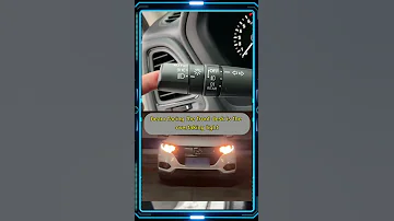 How to use car lights correctly?