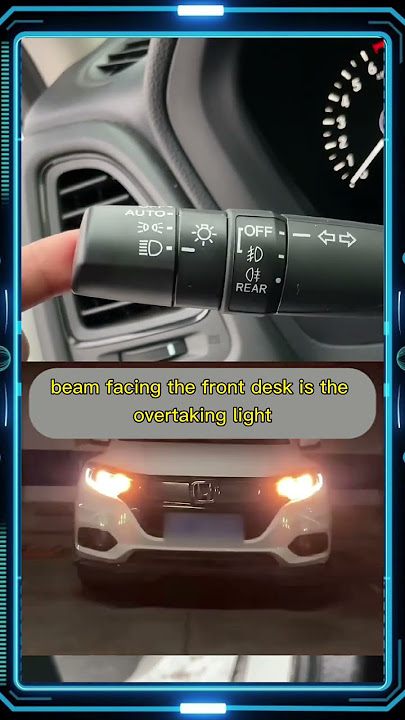 Bagaimana cara menggunakan lampu mobil dengan benar?