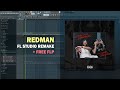Lil Durk - Redman (FL Studio Remake   Free FLP)