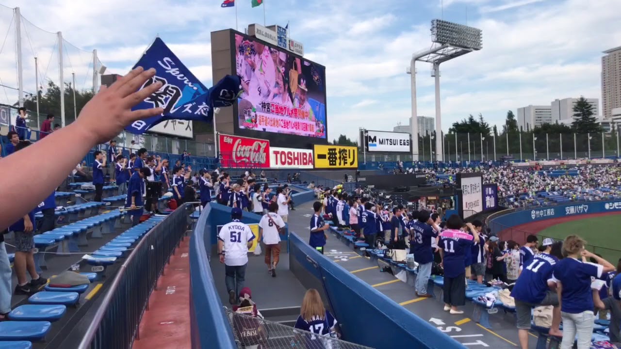 ☆雨天補償有☆6/30 神宮球場 ヤクルトvs阪神 レフトビジター側外野