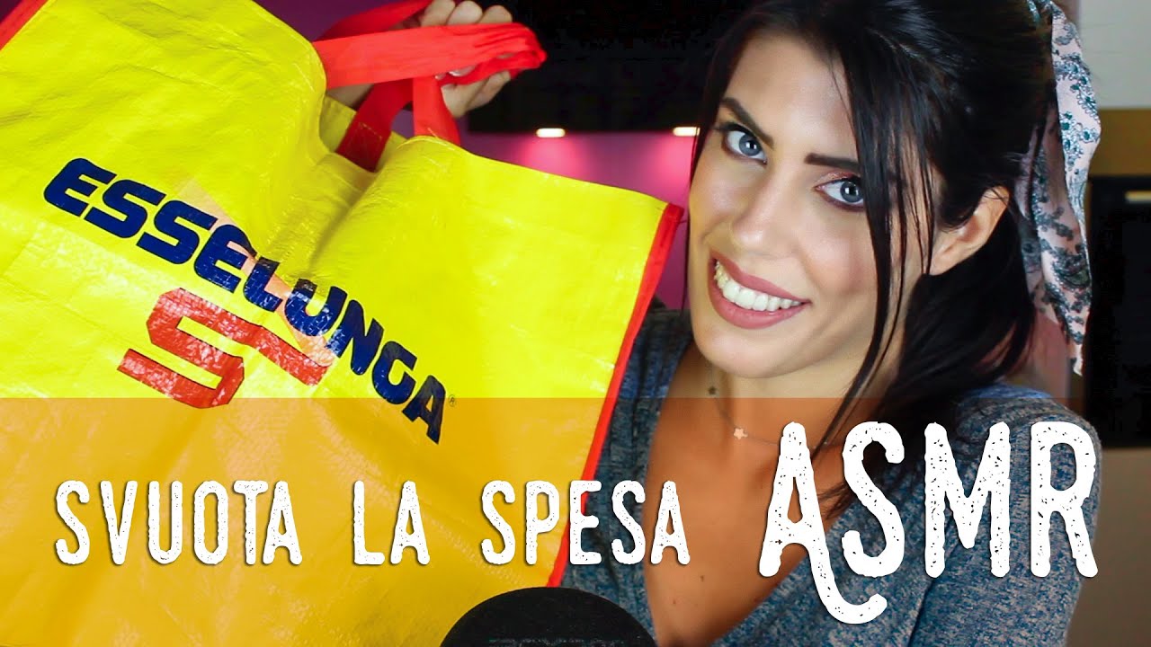 ASMR ita - 🫑 SVUOTA la SPESA di SETTEMBRE • ESSELUNGA (Whispering)