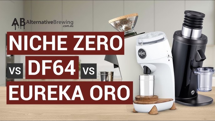 Dykker Høj eksponering Michelangelo Niche Zero vs DF64 vs Eureka Oro Mignon Single Dosing Coffee Grinder  Comparison - YouTube