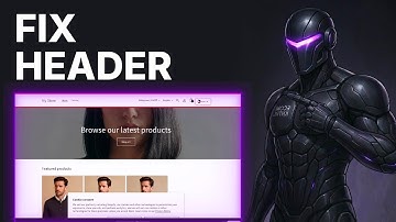 How to Have Header Not Transparent on Scroll in Shopify (2026) | Quick Fix