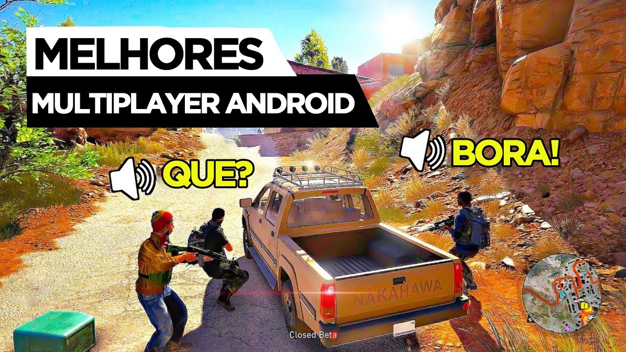 TOP 10 JOGOS MULTIPLAYER ONLINE PARA JOGAR COM AMIGOS NO ANDROID - 2021 