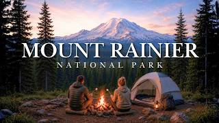 Mount Rainier National Park Camping & Hiking Adventure | Skyline Trail, Waterfalls & Cozy Camping