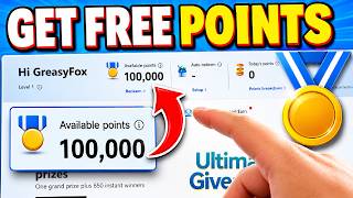 How to Get FREE Microsoft Rewards Points FAST! NEW Microsoft Points Codes (100K POINTS)