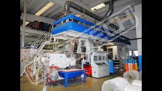 By Abtech Italy - Ci Flexo Printing Press 8 Colors Gearless Schiavi Ef 4040 - 1400 Mm F112