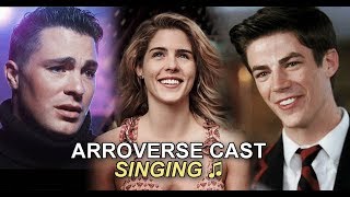 Arrowverse Cast Singing