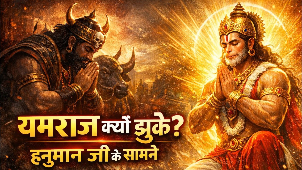 यमराज हनुमान जी के सामने क्यों झुके थे देखिए आगे का रहस्य 😯