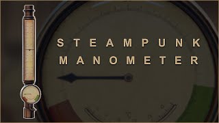 Steampunk Manometer in Blender