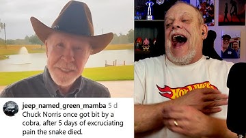 Chuck Norris Jokes As A Song 🤣 Chat Music REACTION