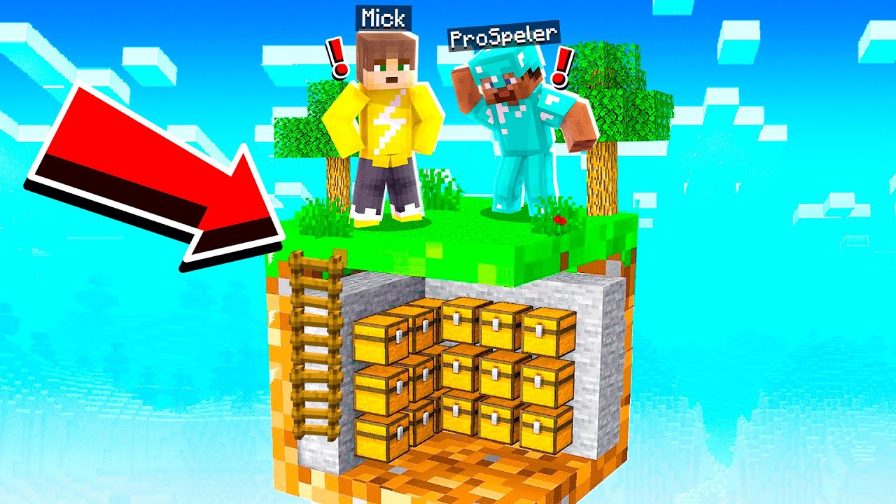 Chest Kamer Bouwen Op Mijn One Block Met Pro Speler!