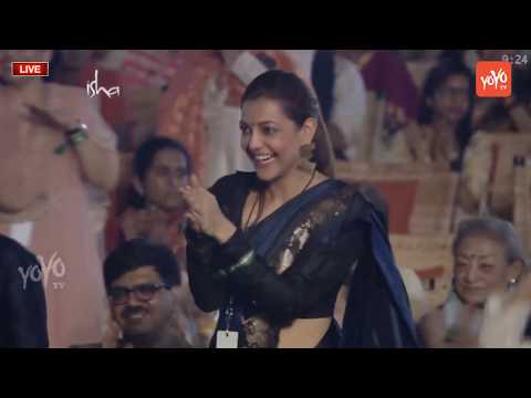 Kajal And Tamanna Dance In Maha Shivaratri 2019 | Sadhguru | Isha Adiyogi Darshan | YOYO TV