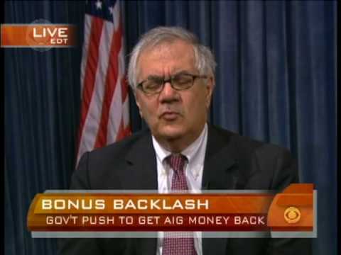 Barney Frank Slams AIG