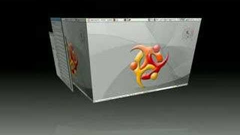 Linux desktop cube
