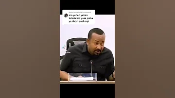 Abiy Ahmed Short Tiktok Henokdinku Abiyahmed Tigray Ethiopiannews ዜና Funny አማራ Viral 