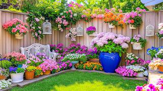 Most Beautiful Garden Walk 2026 🌿A beautiful garden for peace relaxation 💗 999+ DIY Gardening Ideas
