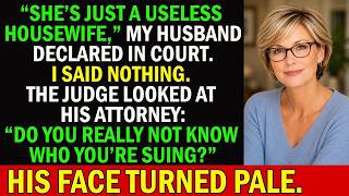 “She’s Just A Useless Housewife,” My Husband Said In Court — Until The Judge Asked One Question…