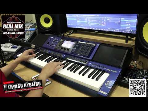 PACK REAL MIX V-1 CASIO MZX500 - ATUALIZADO - YouTube