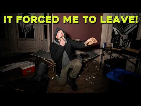 Thumbnail for (IT SENT ME TO THE HOSPITAL!) I WAS FORCED TO LEAVE MY HAUNTED FARM HOUSE WHILE CAMPING ALONE