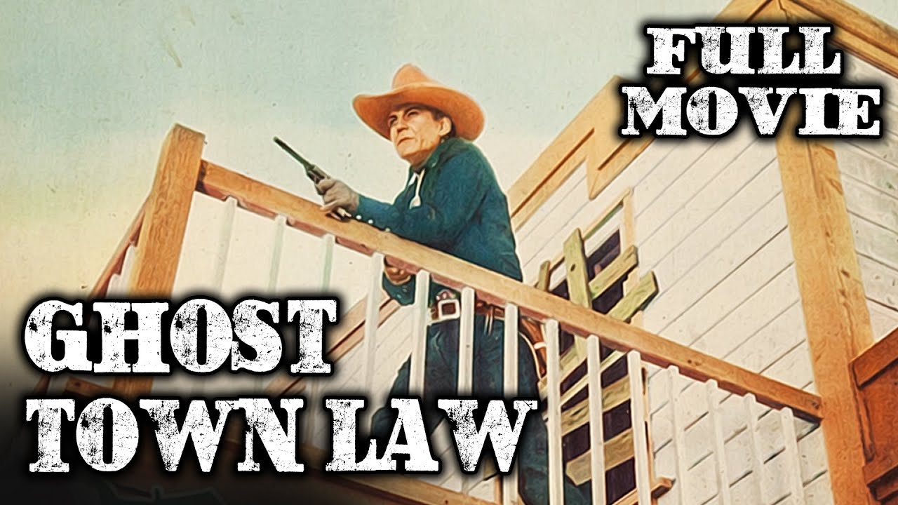 GHOST TOWN LAW | Full Length Western Movie | Buck Jones | English | HD
