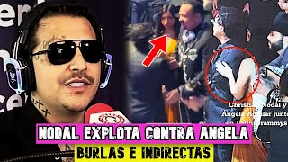 Christian Nodal mocks, ignores, and sends a veiled message to Angela | He confesses he can't stan...