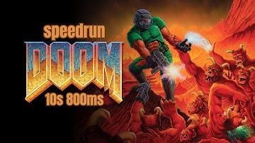 DOOM (unity port) speedrun E1M1 (10s 800ms) [personal record]
