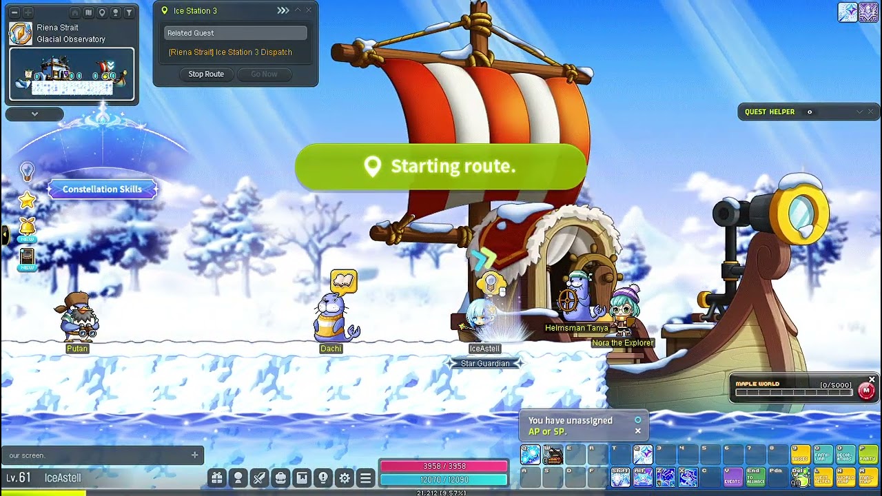 EP:2 Sia Astelle’yi Işık Hızında 120 LvL Yapıyoruz! | MapleStory Challenger World Guide