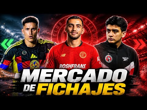 Mercado de Fichajes Liga MX: Toluca prepara BOMBAZOS y Europa viene por Gilberto Mora 🔥