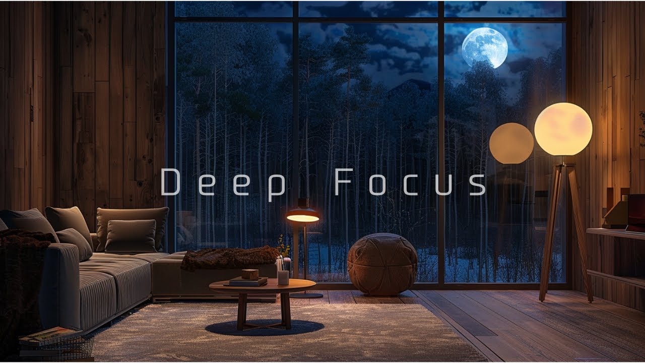 Forest Night Loft – Deep Focus Ambient for Work & Study