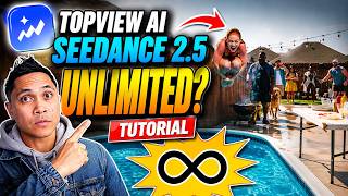 UNLIMITED Seedance 2.5! Topview AI Workflow Tutorial