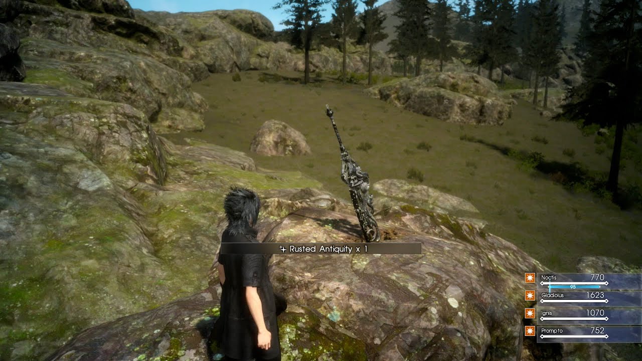 Phantom Sword (Armiger) Location - Final Fantasy XV Episode Duscae