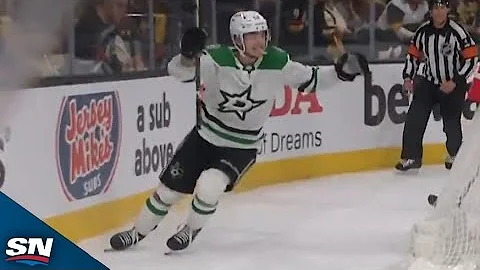 Wyatt Johnston Wins Game 3 In OVERTIME For The Stars With Top-Shelf Finish