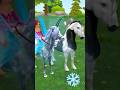 The Icy Flutterwing ❄️ freeze Star equestrian 😱 #starequestrian #stormhorse #horsegame