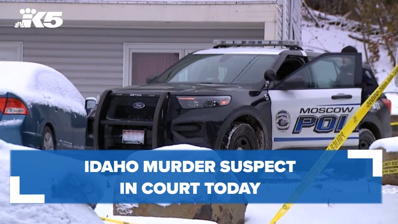 Idaho murder suspect in court today - YouTube