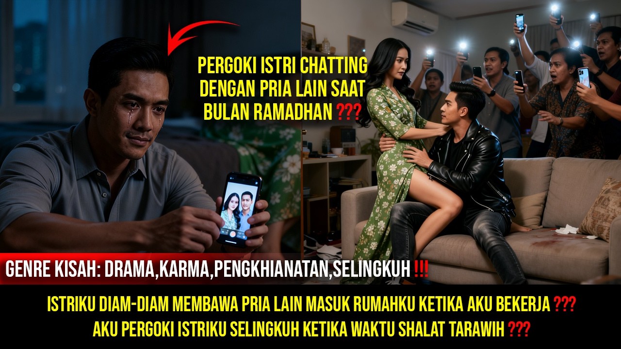 TEGA! Istri Bawa Brondong ke Rumah Saat Suami Tarawih, Detik-Detik Penggerebekan Paling Memilukan!