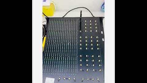 64 Ports SMPP SMS Gateway- Support Receive SMS and Send SMS Support Insert 64 SIM Cards