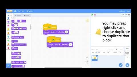 [ UPDATED!! ] Learn How To Use Ghost Effect | Scratch Tutorials | Vera KC2