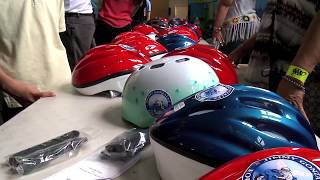 1970s football helmets Vintage 1970s Miami Dolphins Riddell Kra Lite Football Helmet - Ex Lamp