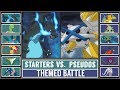 STARTER POKÉMON vs. PSEUDO LEGENDARYS (Pokémon Sun/Moon)